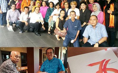 Alumni FISIP UI Angkatan 76 Launching Buku Kenangan