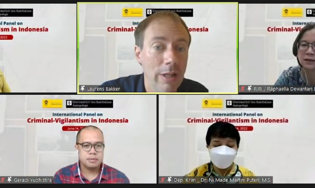 Diskusi Internasional Departemen Kriminologi Membahas Kejahatan Vigilantisme di Indonesia